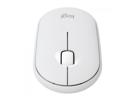 Mouse Logitech Pebble 2 M350s, Sem Fio, Bluetooth, Branco, 910-007047