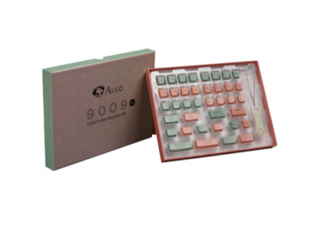 Keycaps Akko 9009 Set R2, PBT, 38 Teclasm, ANSI