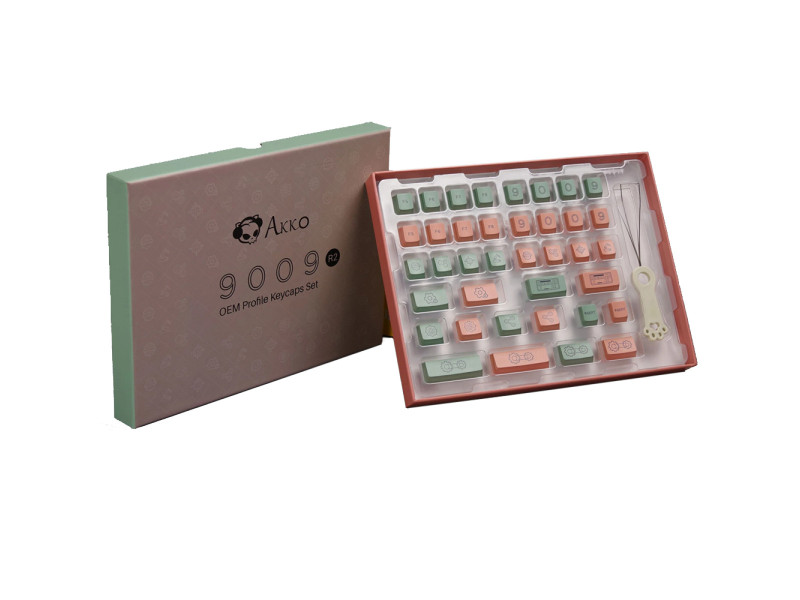 Keycaps Akko 9009 Set R2, PBT, 38 Teclasm, ANSI