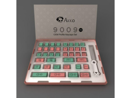 Keycaps Akko 9009 Set R2, PBT, 38 Teclasm, ANSI
