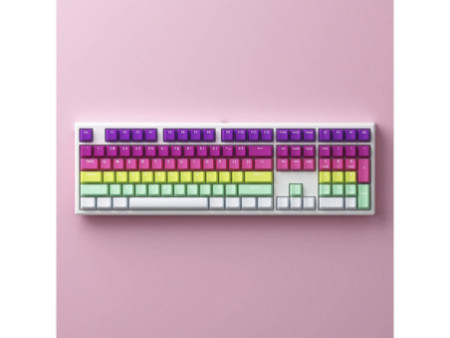 Keycaps Akko Rainbow Gradiant , OEM, PBT, ANSI, 132 Teclas