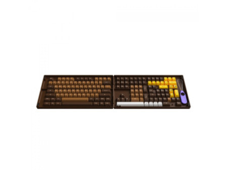 Keycaps Akko Chocolate, ASA, PBT, ANSI, 178 Teclas