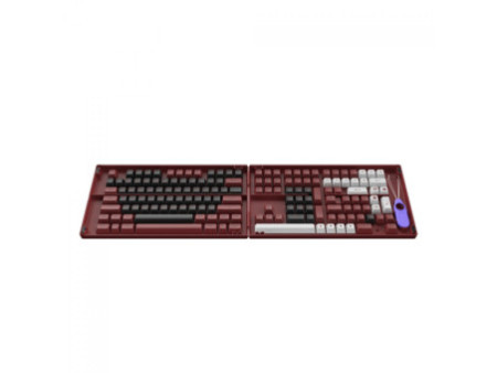Keycaps Akko Bred, ASA, PBT, ANSI, 158 Teclas