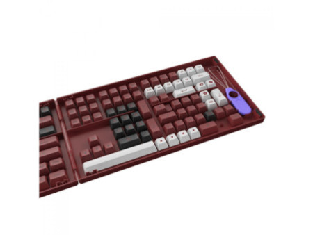 Keycaps Akko Bred, ASA, PBT, ANSI, 158 Teclas