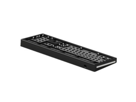 Base De Teclado Akko MonsGeek M5 Barebone QMK, Mecânico 100%, 108 Teclas, Black