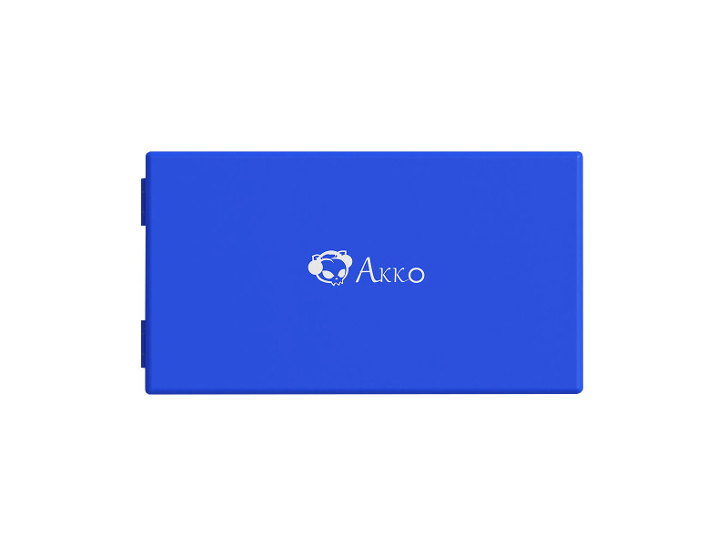 Caixa Para Armazenamento De Keycaps Akko, Azul, Para 197 Keycaps