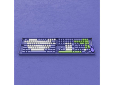 Keycaps Akko Very Peri, ASA, PBT, ANSI, 197 Teclas