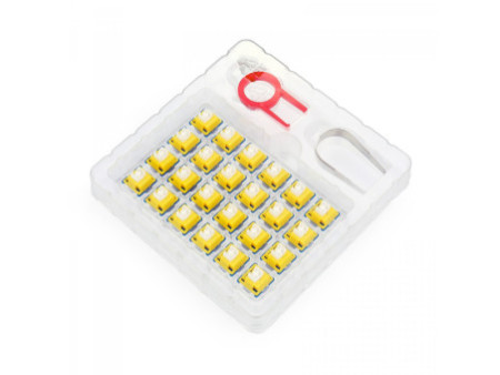 Switch Para Teclado Mecânico Redragon, Tactile, Kit Com 24 Unidades, Bullet B, A113B