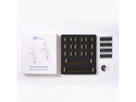 Kit de Parafusos Para Teclado Akko Estabilizador, Transparente