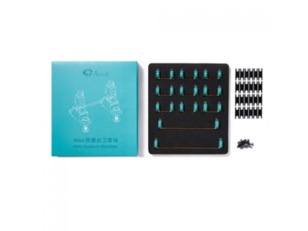 Estabilizadores Para Teclado Mecânico Akko Tiffany Blue