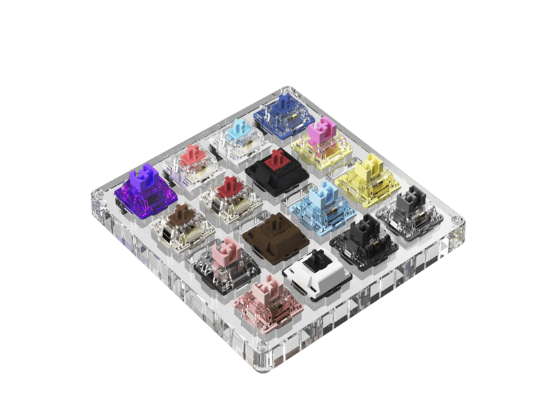 Switches Para Teste Akko x MonsGeek, 16 Teclas