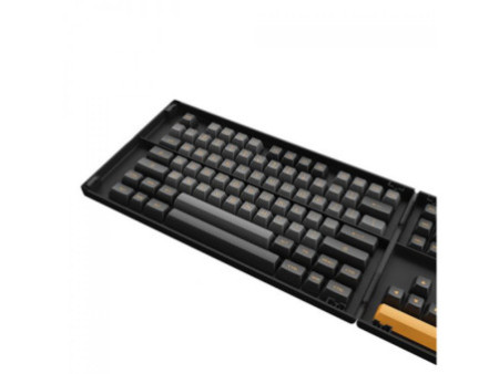 Keycaps Akko Black & Bronze, ASA, PBT, ANSI, 158 Teclas