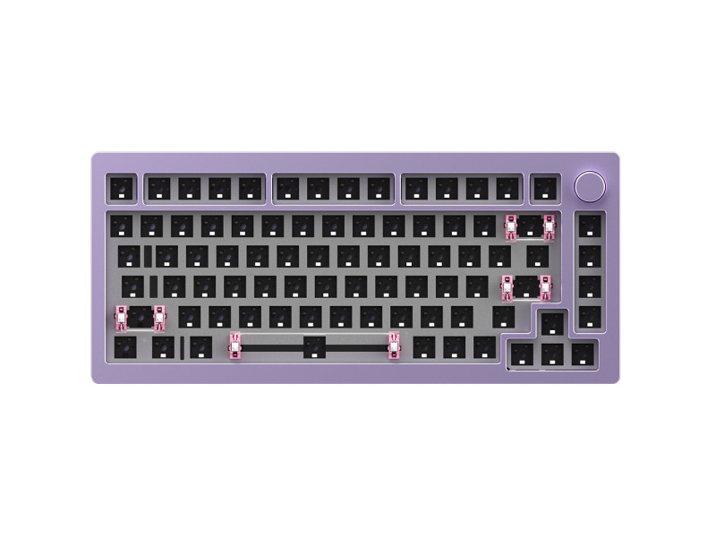 Base de Teclado Monsgeek M1, Aluminio, Hot-Swappable, RGB, Purple
