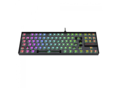 Base Para Teclado Mecânico Gamer Kumara-Barebone, RGB, Black, RD-BBK552