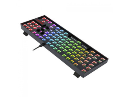 Base Para Teclado Mecânico Gamer Kumara-Barebone, RGB, Black, RD-BBK552