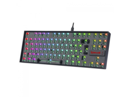 Base Para Teclado Mecânico Gamer Kumara-Barebone, RGB, Black, RD-BBK552