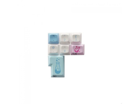 Keycaps Akko Sylph Potion DSA, ISO, PBT, 7 Teclas