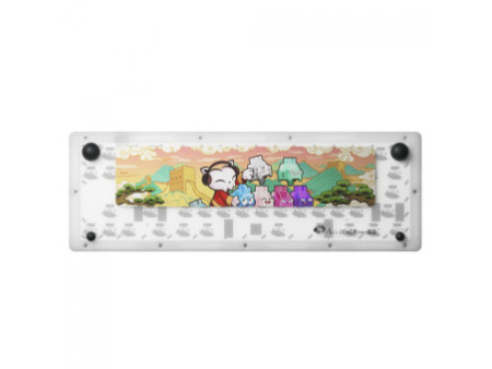 Base de Teclado Akko DIY ACR Pro 68 Kit, 68 Teclas, White