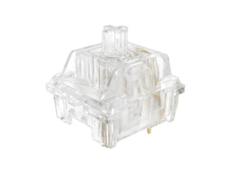 Switch Para Teclado Mecânico Akko Crystal, Linear, Kit com 45 Unidades