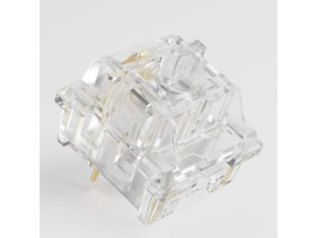 Switch Para Teclado Mecânico Akko Crystal, Linear, Kit com 45 Unidades