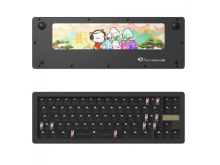 Base de Teclado Akko DIY ACR Pro 68 Kit, 68 Teclas, Black