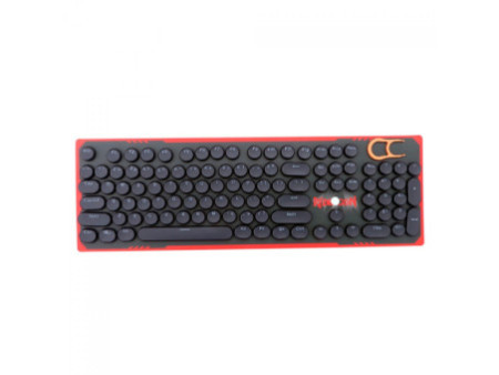 Keycaps Redragon A106, ABS, ANSI, Double Shot, Black, 104 Teclas