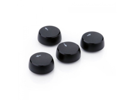 Keycaps Redragon A106, ABS, ANSI, Double Shot, Black, 104 Teclas