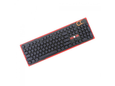 Keycaps Redragon A106, ABS, ANSI, Double Shot, Black, 104 Teclas