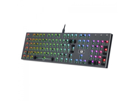 Base Para Teclado Mecânico Gamer Devarajas-Barebore, RGB, Black, RD-BBK556