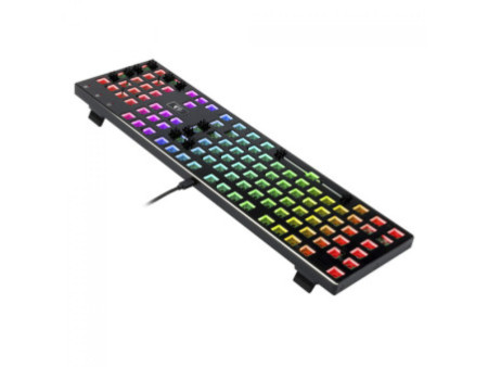 Base Para Teclado Mecânico Gamer Devarajas-Barebore, RGB, Black, RD-BBK556