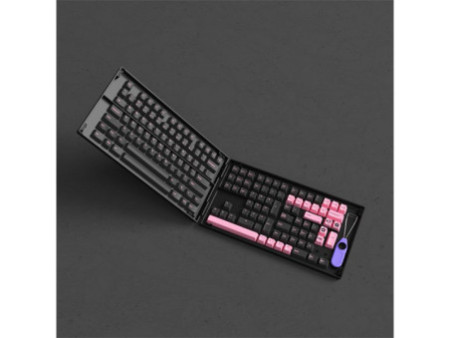 Keycaps Akko Black & Pink The Dancer Version, Cherry, PBT, ANSI, 229 Teclas