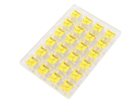 Switch Para Teclado Mecânico Redragon, Linear, Kit Com 24 Unidades, Bullet S, A113S