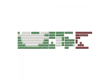 Keycaps Akko Matcha Red Bean, OSA, PBT, ANSI, 217 Teclas