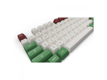 Keycaps Akko Matcha Red Bean, OSA, PBT, ANSI, 217 Teclas