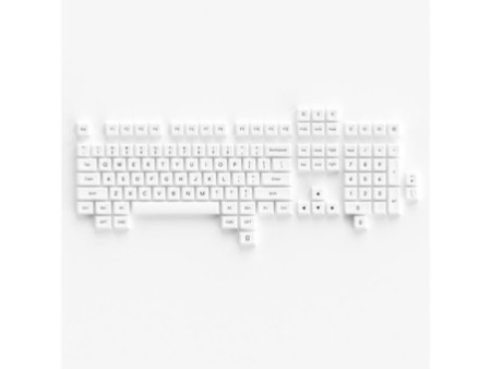 Keycaps Akko Sal Black on White, ABS, ANSI, 195 Teclas
