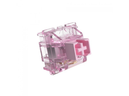 Switch Para Teclado Mecânico Akko, Linear, Kit Com 45 Unidades, Jelly Pink