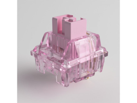 Switch Para Teclado Mecânico Akko, Linear, Kit Com 45 Unidades, Jelly Pink
