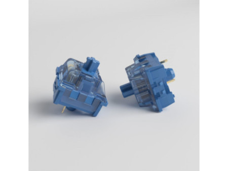 Switch Para Teclado Mecânico Akko, Tactile, Kit Com 45 Unidades, Ocean Blue