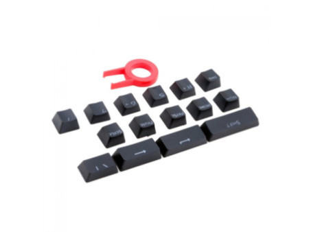 Keycaps Redragon A101, PBT, ANSI, Double Shot, Black, 104 Teclas