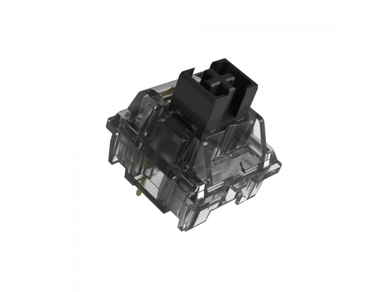 Switch Para Teclado Mecânico Akko, Linear, Kit Com 45 Unidades, Jelly Black