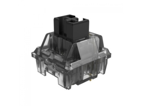 Switch Para Teclado Mecânico Akko, Linear, Kit Com 45 Unidades, Jelly Black