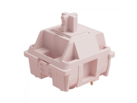 Switch Para Teclado Mecânico Akko POM, Linear, Kit Com 45 Unidades, Pink