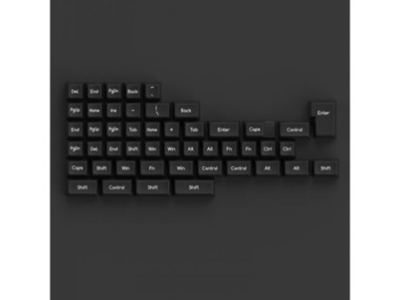 Keycaps Akko Sal White on Black, ABS, ANSI, 195 Teclas