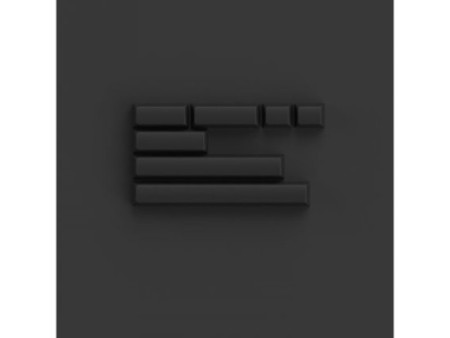 Keycaps Akko Sal White on Black, ABS, ANSI, 195 Teclas