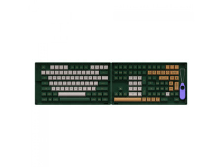 Keycaps Akko World Tour London, ASA, PBT, ANSI, 198 Teclas