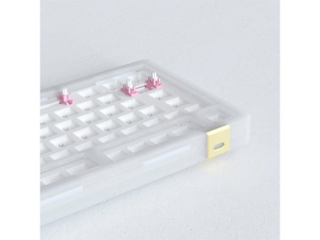 Base de Teclado Akko DIY ACR 75 V2 Kit, RGB, 75 Teclas, White