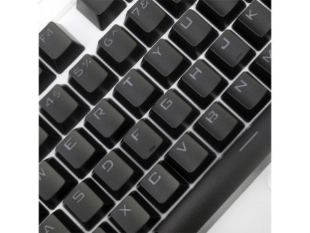 Keycaps Redragon A111, PBT, ANSI, Double Shot, Black, 104 Teclas