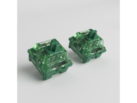 Switch Para Teclado Mecânico Akko, Linear, Kit Com 45 Unidades, Matcha Green