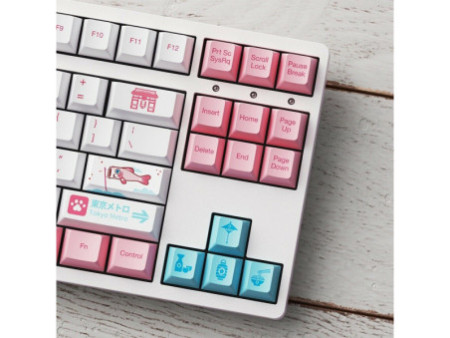 Keycaps Akko World Tour Tokyo R2 SE English, Cherry, PBT, ANSI, 185 Teclas
