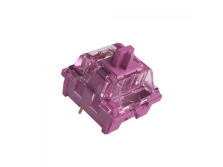 Switch Para Teclado Mecânico Akko, Linear, Kit Com 45 Unidades, Rose Red